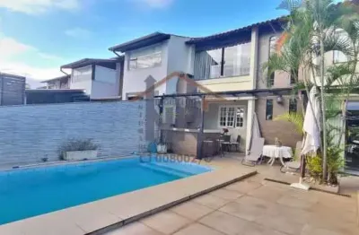 Casa em condomínio fechado com 3 quartos à venda na estrada da urucanga, anil, rio de janeiro por r$ 1.300.000
