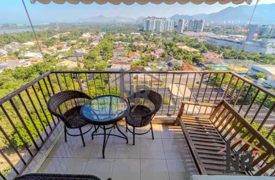 Apartamento com 3 quartos à venda na rua guimarães rosa, barra da tijuca, rio de janeiro, 107 m2 por r$ 1.890.000