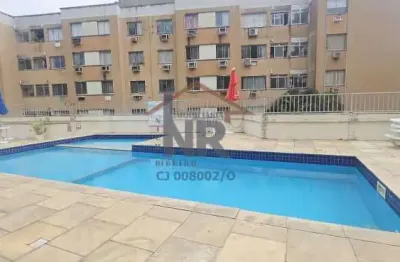 Apartamento com 3 quartos à venda na estrada pau-ferro, pechincha, rio de janeiro, 62 m2 por r$ 300.000