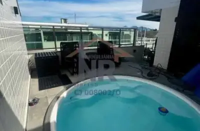 Cobertura com 3 quartos à venda na estrada pau-ferro, freguesia (jacarepaguá), rio de janeiro, 166 m2 por r$ 1.250.000