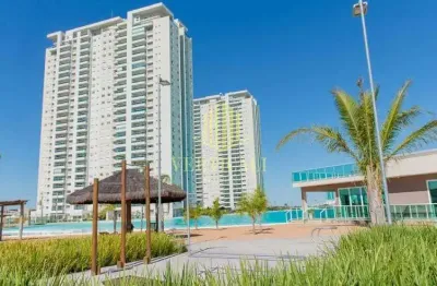 Cond. brasil beach home resort cuiabá: apartamento de 88m² à venda, 2 quartos, sol da manhã, semimo