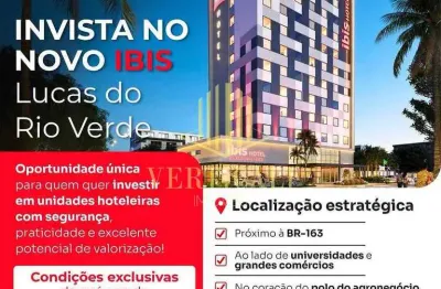 Apartamento com 1 quarto à venda na Avenida Universitária, 1, Parque das Emas, Lucas do Rio Verde