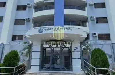 Edifício solar d’ américa, apartamento para locação, 153m², 3 quartos c/1 suite, jardim américas, c