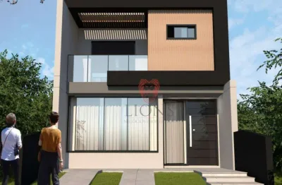 Sobrado com 3 dormitórios à venda, 126 m² por r$ 750.000,00 - passo das pedras - gravataí/rs
