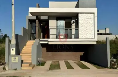 Casa com 3 dormitórios à venda, 120 m² por r$ 720.000,00 - garden ville - gravataí/rs