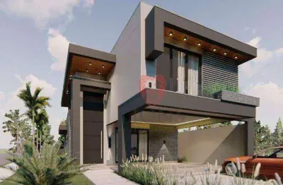 Sobrado com 3 dormitórios à venda, 201 m² por r$ 1.390.000,00 - terras alpha - gravataí/rs