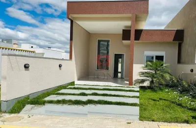 Casa com 3 dormitórios à venda, 114 m² por r$ 560.000,00 - reserva bela vista - gravataí/rs