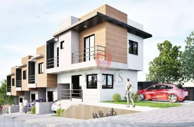 Sobrado com 3 dormitórios à venda, 54 m² por r$ 339.900,00 - águas mortas - gravataí/rs