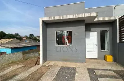 Casa com 2 dormitórios à venda, 55 m² por r$ 270.000,00 - vila morada gaúcha - gravataí/rs