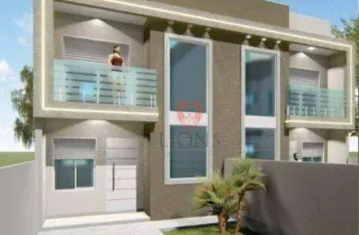 Sobrado com 3 dormitórios à venda, 100 m² por r$ 549.000 - renascença - gravataí/rs