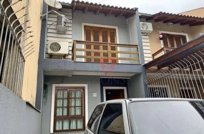 Sobrado com 3 dormitórios à venda, 101 m² por r$ 320.000,00 - ibiza - gravataí/rs