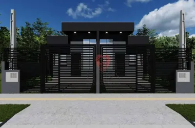 Casa com 2 dormitórios à venda, 61 m² por r$ 319.000 - terranova - gravataí/rs