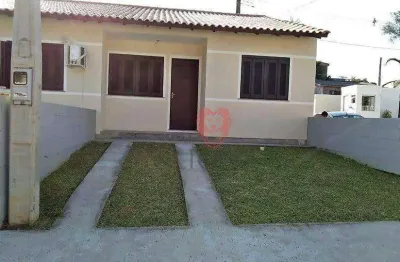 Casa com 2 dormitórios à venda, 58 m² por r$ 244.700 - neópolis - gravataí/rs