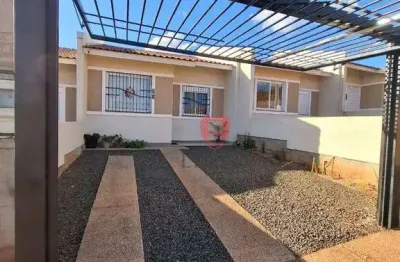 Casa com 1 dormitório para alugar, 38 m² por r$ 1.318,00/mês - parque do mirante - gravataí/rs