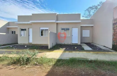 Casa com 2 dormitórios à venda, 43 m² por r$ 220.000 - são vicente - gravataí/rs