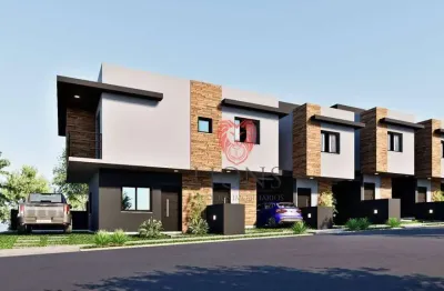 Sobrado com 2 dormitórios à venda, 63 m² por r$ 309.900 - bom princípio - gravataí/rs