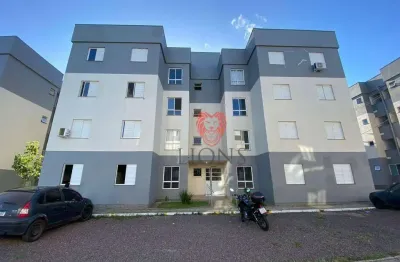Apartamento com 2 dormitórios à venda, 50 m² por r$ 185.000 - santa cruz - gravataí/rs