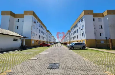 Apartamento com 2 dormitórios à venda, 46 m² por r$ 180.000,00 - caça e pesca - gravataí/rs