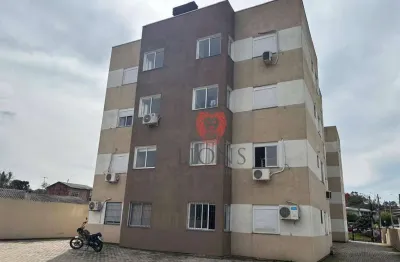 Apartamento com 2 dormitórios para alugar, 44 m² por r$ 1.257/mês - barnabé - gravataí/rs