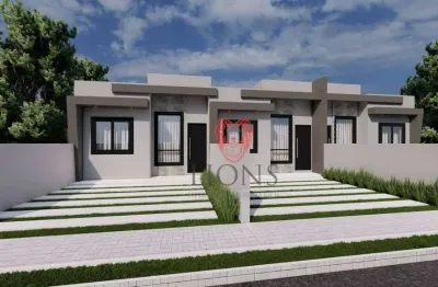 Casa com 2 dormitórios à venda, 60 m² por r$ 289.000 - parque olinda - gravataí/rs