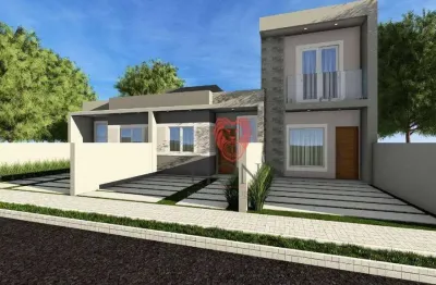 Casa com 2 dormitórios à venda, 50 m² por r$ 249.000 - parque olinda - gravataí/rs