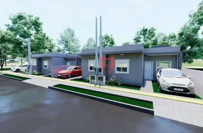 Casa com 2 dormitórios à venda, 43 m² por r$ 235.000,00 - altaville - gravataí/rs