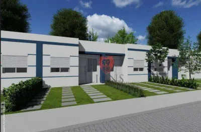 Casa com 2 dormitórios à venda, 44 m² por r$ 202.000 - nossa chácara - gravataí/rs