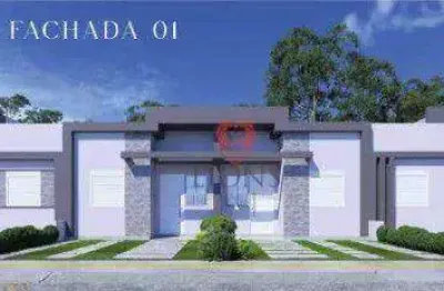 Casa com 2 dormitórios à venda, 44 m² por r$ 212.000 - santa cruz - gravataí/rs