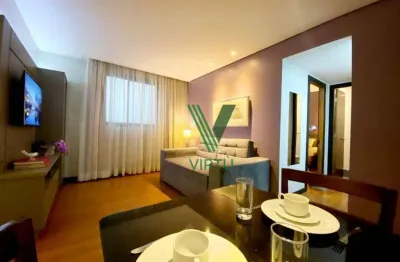 Apartamento com 1 dormitório à venda, 42 m² por r$ 350.000,00 - bigorrilho - curitiba/pr
