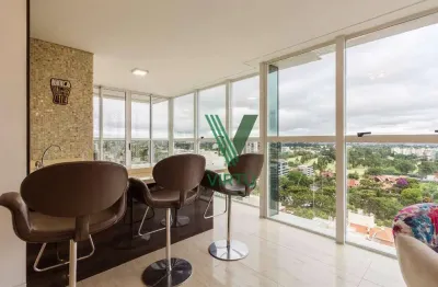 Cobertura com 3 dormitórios para alugar, 185 m² por r$ 11.830,00/mês - cabral - curitiba/pr