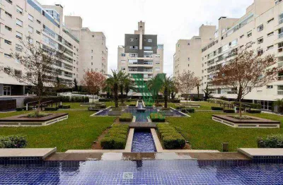 Apartamento garden com 4 dormitórios para alugar, 160 m² por r$ 9.400,00/mês - água verde - curitiba/pr