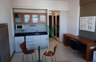 Apartamento com 1 dormitório para alugar, 31 m² por r$ 2.625,00/mês - centro - curitiba/pr