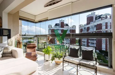 Apto 3 dormitórios para alugar, 125 m² por r$ 9.650/mês - hugo lange - curitiba/pr