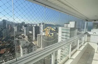 Apto 2 quartos (1 suíte) guilhermina: lazer completo varanda gourmet, 80m praia!