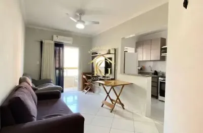Apartamento a venda 1 quarto com sacada lazer completo Vila Tupi Praia Grande-SP
