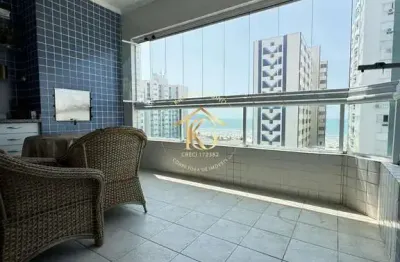 Apartamento a venda com 3 quartos no guilhermina - praia grande.