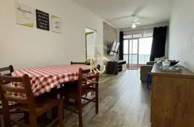 Apartamento mobiliado, com vista mar com 2 quartos no bairro guilhermina.