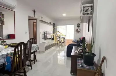 Apartamento mobiliado à venda com 2 quartos no bairro aviação - praia grande.