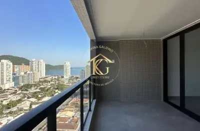 Apto com 2 quartos com vista mar no bairro canto do forte - praia grande.