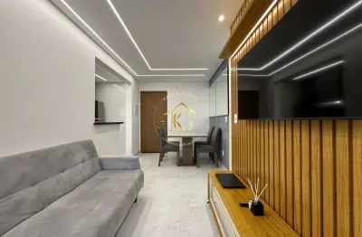 Apartamento canto do forte praia grande 1 quarto 1 suíte 2 banheiros vista livre