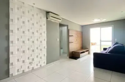 Apartamento mobiliado à venda com 2 quartos 1 suíte no boqueirão, praia grande.