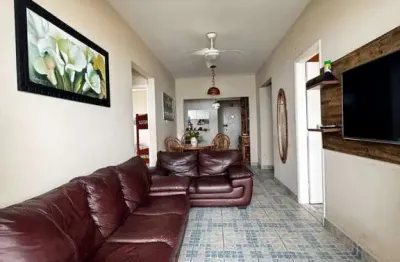 Apartamento semimobiliado de 3 quartos em tupi, praia grande, são paulo