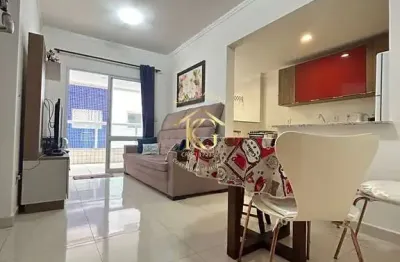 1 quarto com varanda gourmet guilhermina praia grande