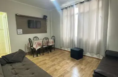 Apartamento canto do forte praia grande 1 dormitório vista mar lindo espaçoso