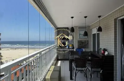 Apartamento aviação praia grande 3 dormitórios 1 suíte 2 vagas vista mar