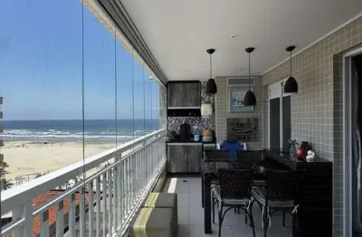 Apartamento aviação praia grande 3 dormitórios 1 suíte 2 vagas vista mar