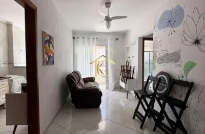 Apartamento aviação praia grande 1 dormitório vista mar grande precisa reforma