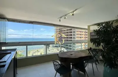 Apartamento mobiliado com 3 quartos localizado no bairro canto do forte.
