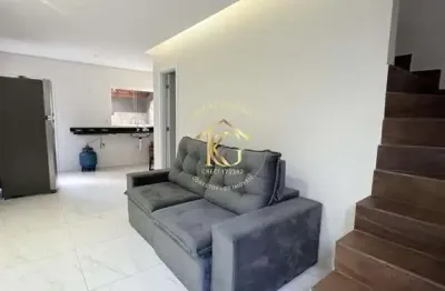 Casa em condomínio com 2 dormitórios na aviação - praia grande/sp