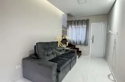 Casa em condomínio com 2 dormitórios na aviação - praia grande/sp